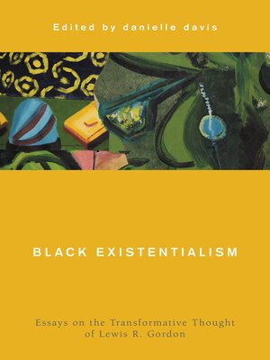 cover image of Black Existentialism